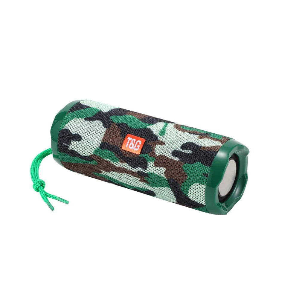 Parlante Bluetooth TG191 Portátil e Impermeable – Sonido Estéreo con Subwoofer, FM y TWS