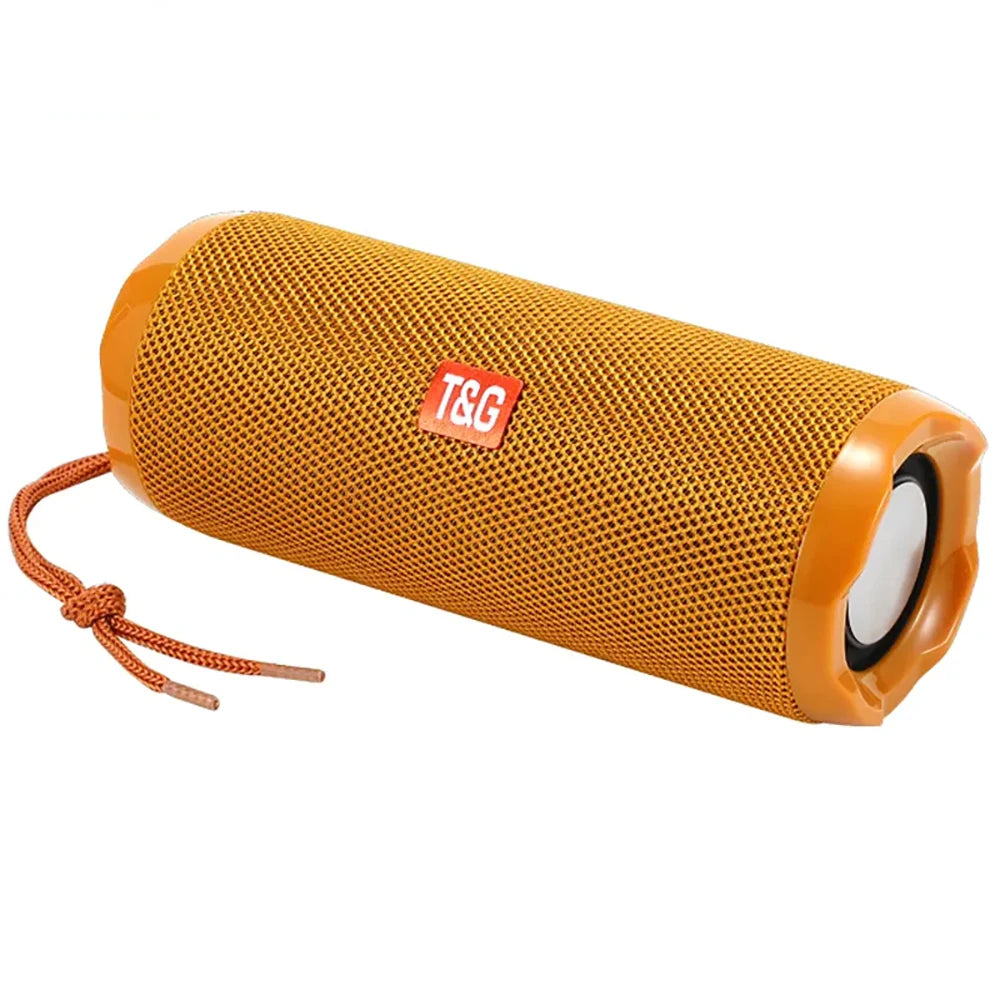 Parlante Bluetooth TG191 Portátil e Impermeable – Sonido Estéreo con Subwoofer, FM y TWS